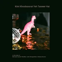 Omslagsbild för Kitni Khoobsoorat Yeh Tasveer Hai - Bemisal,Kishore Kumar,Lata Mangeshkar,Suresh Wadkar karaokeversion