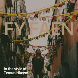 Cover art for Fy faen - Hkeem,Temur karaoke version