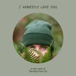 Cover art for I Honestly Love You - The Boy from Oz karaoke version