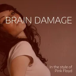 Omslagsbild för Brain Damage - Pink Floyd karaokeversion