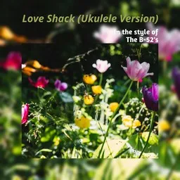 Titelbild für Love Shack (Ukulele Version) - The B-52's Karaoke-Version
