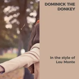 Karaokekappaleen Dominick The Donkey - Lou Monte kansikuva