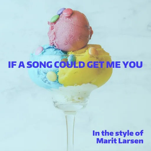 Karaoke If a Song Could Get Me You by Marit Larsen — sing along with lyrics on Singa
