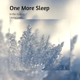 Karaokekappaleen One More Sleep - Leona Lewis kansikuva