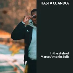 Karaokekappaleen Hasta Cuando? - Marco Antonio Solís kansikuva