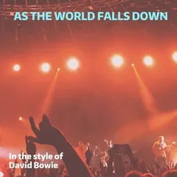 Karaokekappaleen As The World Falls Down - David Bowie kansikuva