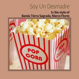 Cover art for Soy Un Desmadre - Banda Tierra Sagrada,Marco Flores karaoke version