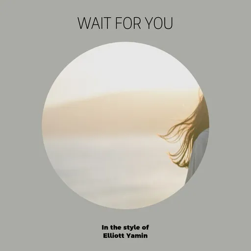 Karaoke Wait For You by Elliott Yamin — sing along with lyrics on Singa