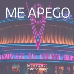 Cover art for Me Apego - Cristiano Araújo karaoke version
