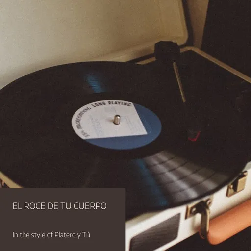 Karaoke El Roce de Tu Cuerpo av Platero y Tú — sjung med på texten på Singa