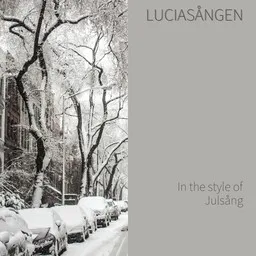 Cover art for Luciasången - Julsång karaoke version