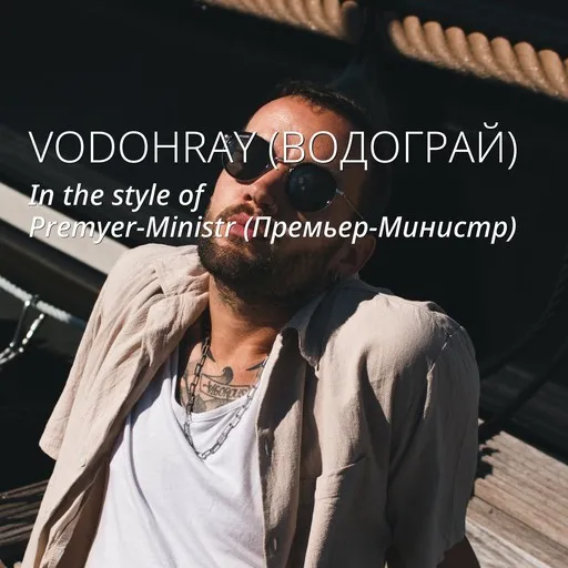 Karaoke Vodohray (Водограй) esittäjältä Premyer-Ministr (Премьер-Министр) — laula mukana sanoituksilla Singassa