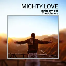 Cover art for Mighty Love - The Spinners karaoke version