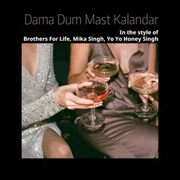 Titelbild für Dama Dum Mast Kalandar - Brothers For Life,Mika Singh,Yo Yo Honey Singh Karaoke-Version