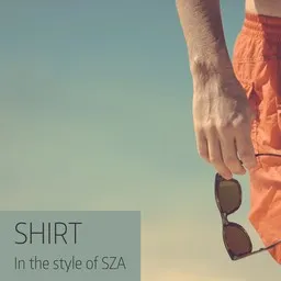 Titelbild für Shirt - SZA Karaoke-Version