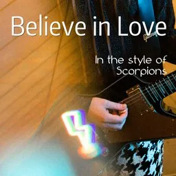 Cover art for Believe in Love - Scorpions karaoke version