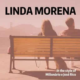 Cover art for Linda Morena - Milionário e José Rico karaoke version