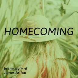 Omslagsbild för Homecoming - James Arthur karaokeversion