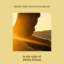 Cover art for Orange trägt nur die Müllabfuhr - Mickie Krause karaoke version