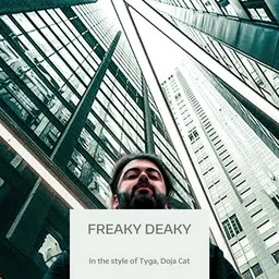 Titelbild für Freaky Deaky - Doja Cat,Tyga Karaoke-Version