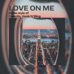 Karaokekappaleen Love On Me - Galantis,Hook N Sling kansikuva