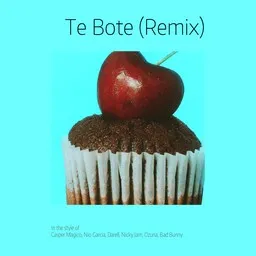 Karaokekappaleen Te Bote (Remix) - Bad Bunny,Casper Magico,Darell,Nicky Jam,Nio Garcia,Ozuna kansikuva