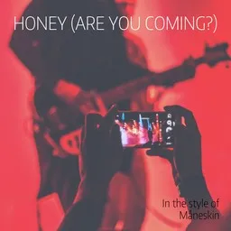 Cover art for Honey (Are You Coming?) - Måneskin karaoke version