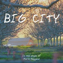 Karaokekappaleen Big City - Merle Haggard kansikuva