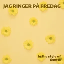 Cover art for Jag ringer på fredag - Scotts karaoke version