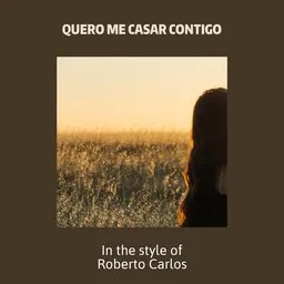 Karaokekappaleen Quero Me Casar Contigo - Roberto Carlos kansikuva