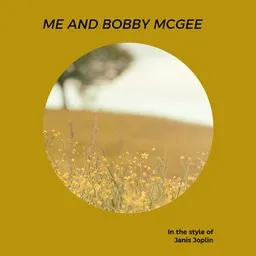 Cover art for Me and Bobby McGee - Janis Joplin karaoke version