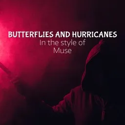Cover art for Butterflies and Hurricanes - Muse karaoke version