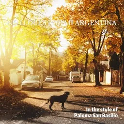 Cover art for No Llores Por Mi Argentina - Paloma San Basilio karaoke version
