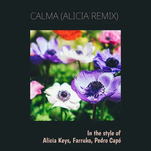 Karaoke Calma (Alicia Remix) by Alicia Keys, Farruko, Pedro Capó — sing along with lyrics on Singa