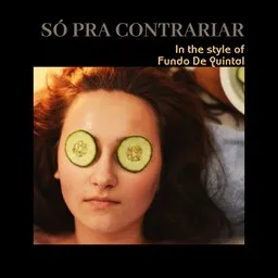 Karaokekappaleen Só Pra Contrariar - Fundo De Quintal kansikuva