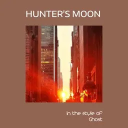 Cover art for Hunter's Moon - Ghost karaoke version