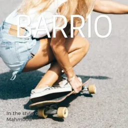 Omslagsbild för Barrio - Mahmood karaokeversion