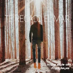 Cover art for Te Regalo El Mar - Frank Reyes karaoke version