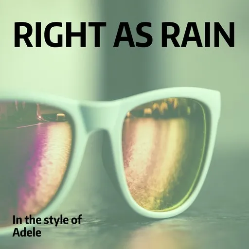Right As Rain - Karaoke