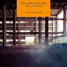 Karaokekappaleen God Gave Rock and Roll to You - KISS kansikuva