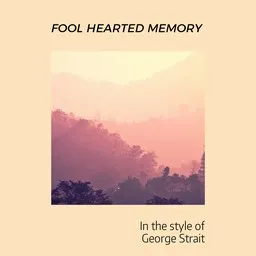 Titelbild für Fool Hearted Memory - George Strait Karaoke-Version