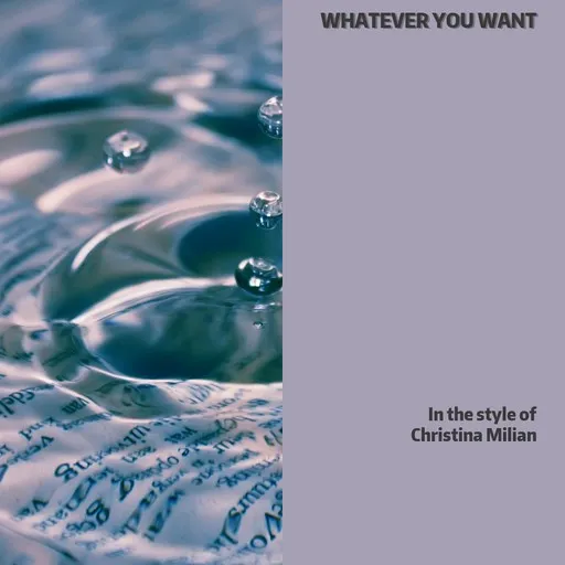 Whatever You Want - Karaoke