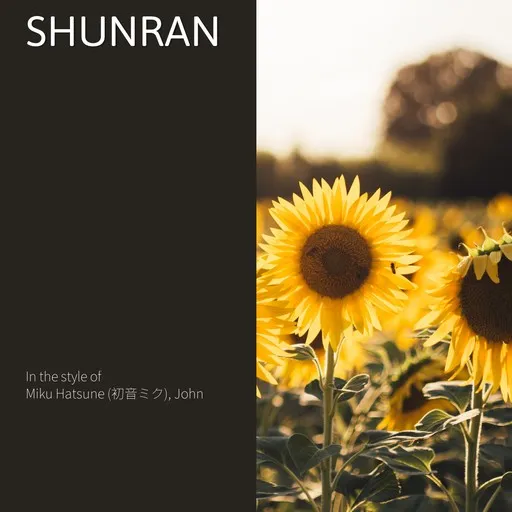 Karaoke Shunran by John, Miku Hatsune (初音ミク) — sing along with lyrics on Singa