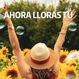 Cover art for Ahora Lloras Tú - Ana Mena,CNCO karaoke version