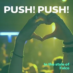 Karaokekappaleen Push! Push! - Falco kansikuva