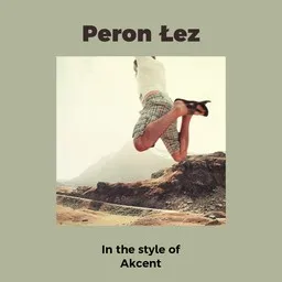 Cover art for Peron Łez - Akcent karaoke version