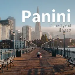 Karaokekappaleen Panini - Lil Nas X kansikuva