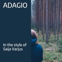Cover art for Adagio - Saija Varjus karaoke version