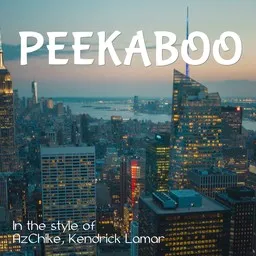 Titelbild für Peekaboo - AzChike,Kendrick Lamar Karaoke-Version