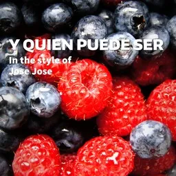 Cover art for Y Quien Puede Ser - José José karaoke version